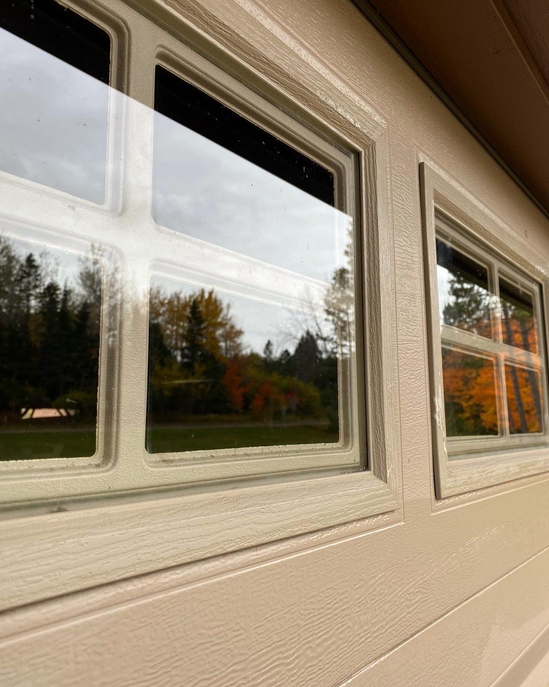 After: Garage windows, before and after by Clear Vue