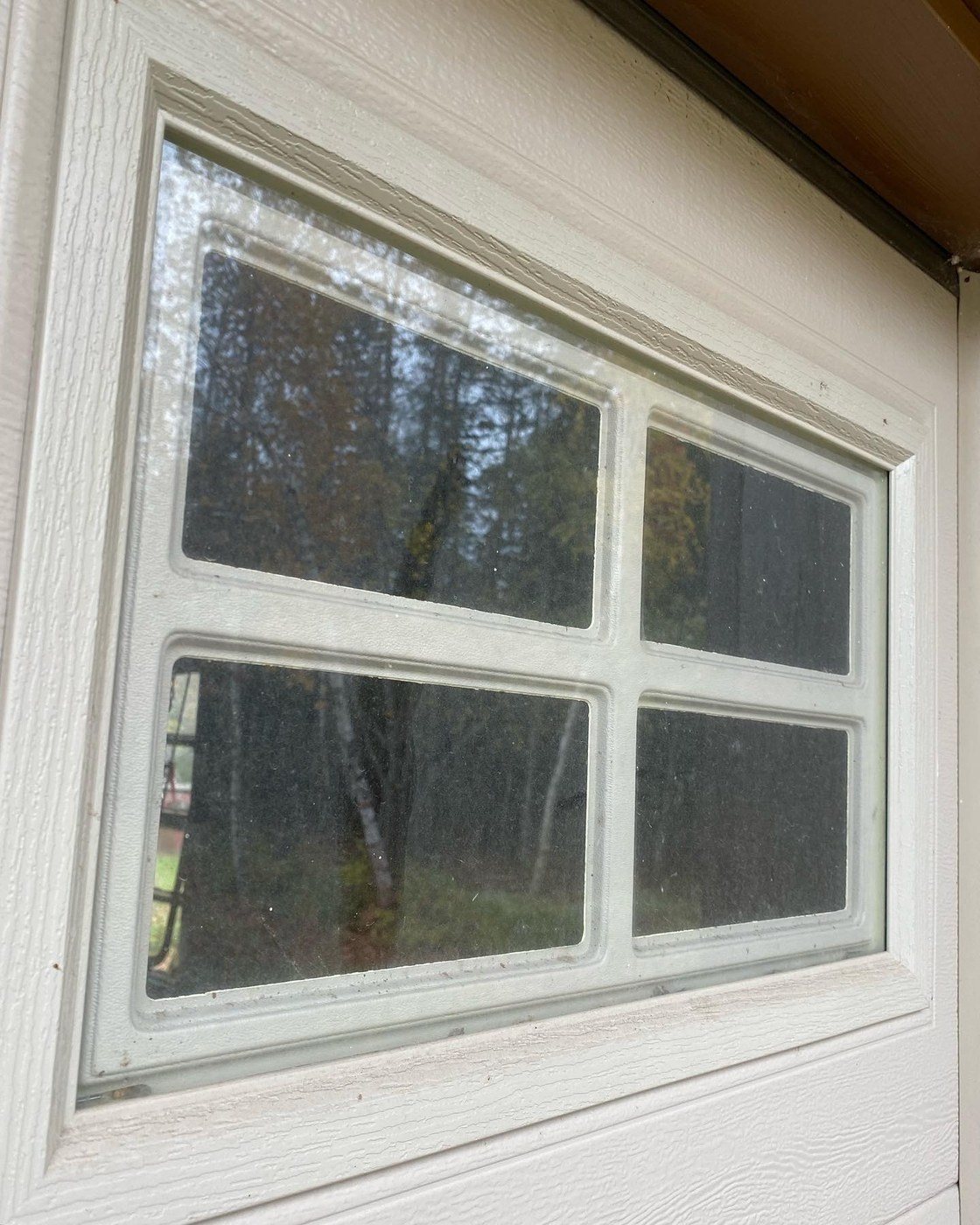 Before: Garage windows, before and after on a North Shore home